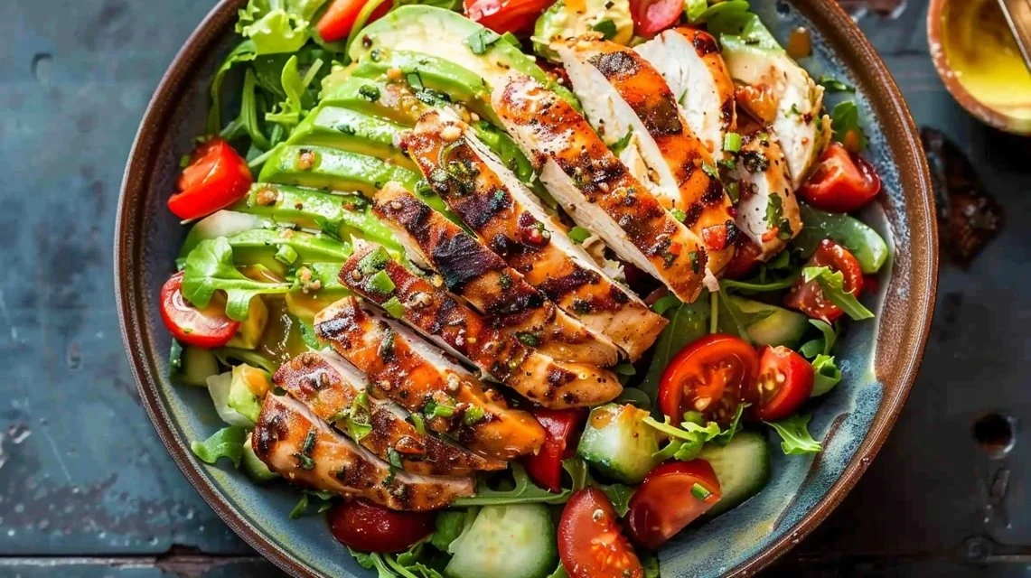 Healthy Avocado Chicken Salad Recipe