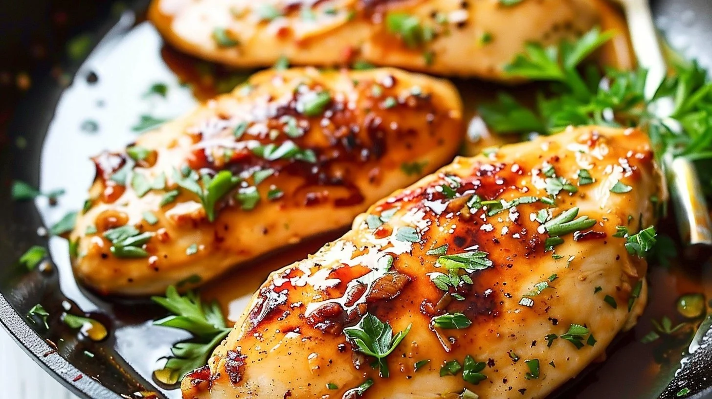 Honey Garlic Chicken Breasts