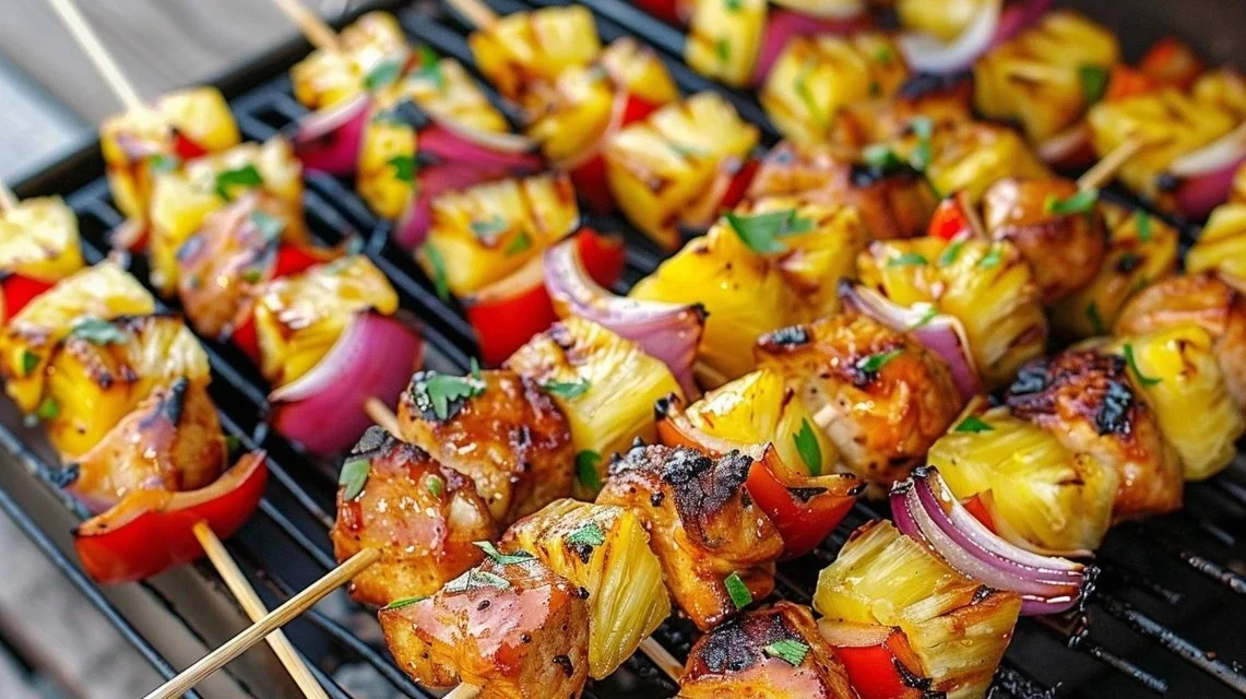 Pineapple Chicken Kabobs