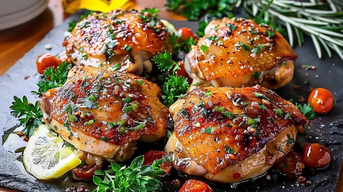Baked Boneless Chicken Thighs