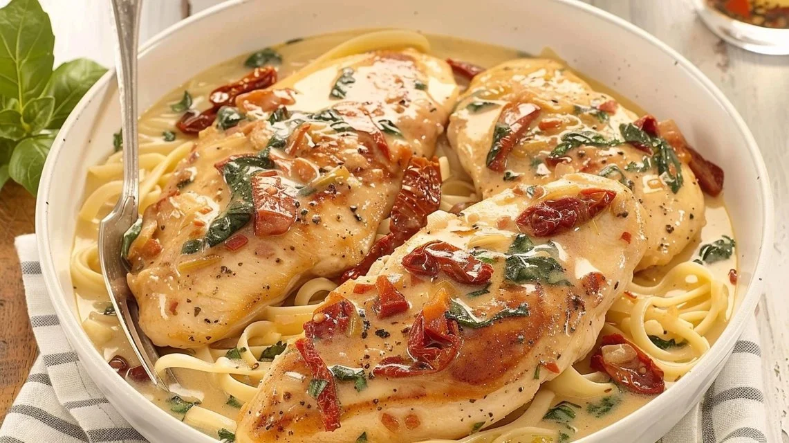 Marry Me Chicken (In Sun-Dried Tomato Cream Sauce)