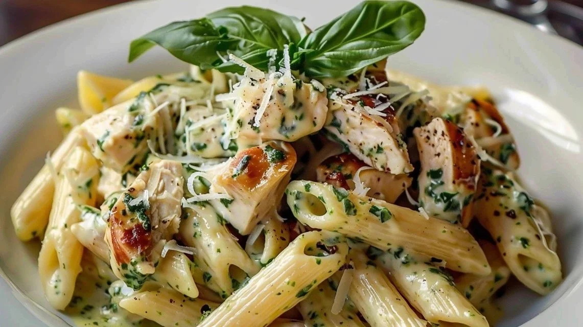 Creamy Pesto Chicken Pasta