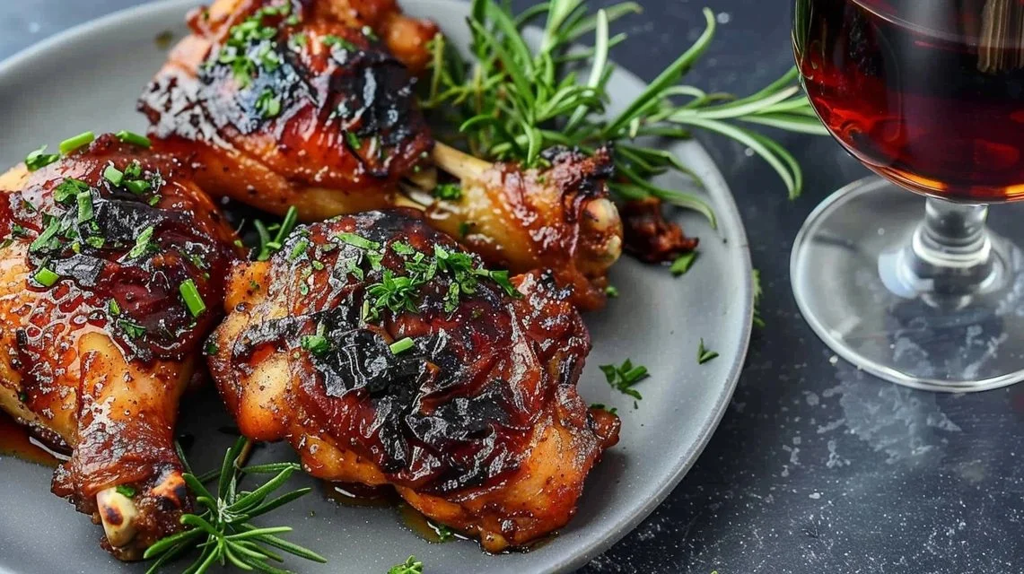 Crispy Baked Bone-In Chicken Thighs