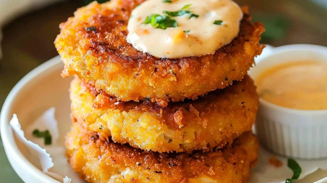 Crispy Cheesy Chicken Ranch Patties