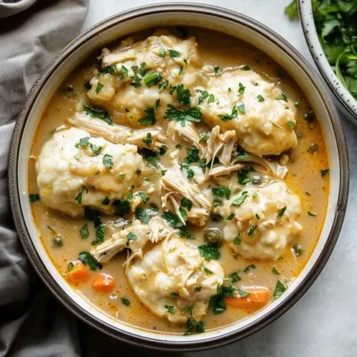 Crockpot Chicken Florentine dish featuring chicken and spinach in creamy sauce