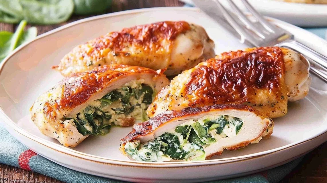 Spinach Stuffed Chicken