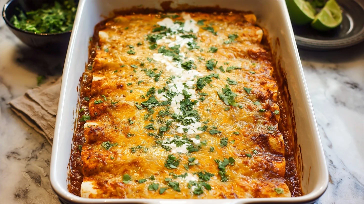 Best Easy Chicken Enchiladas Recipe