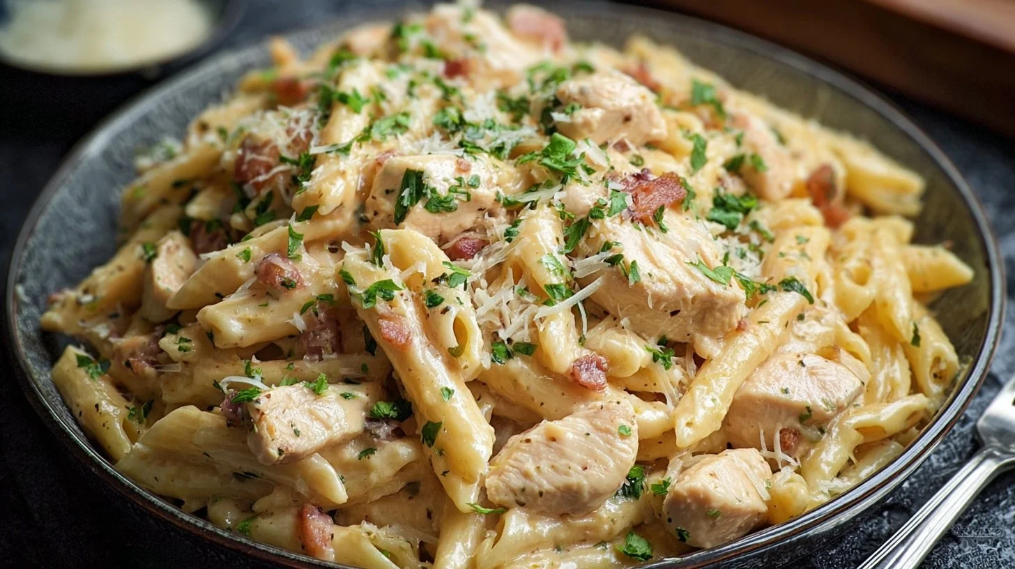 Chicken Bacon Ranch Pasta