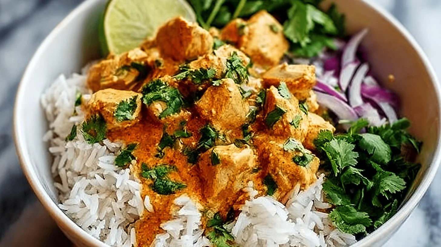 Coconut Chicken Rice Bowl