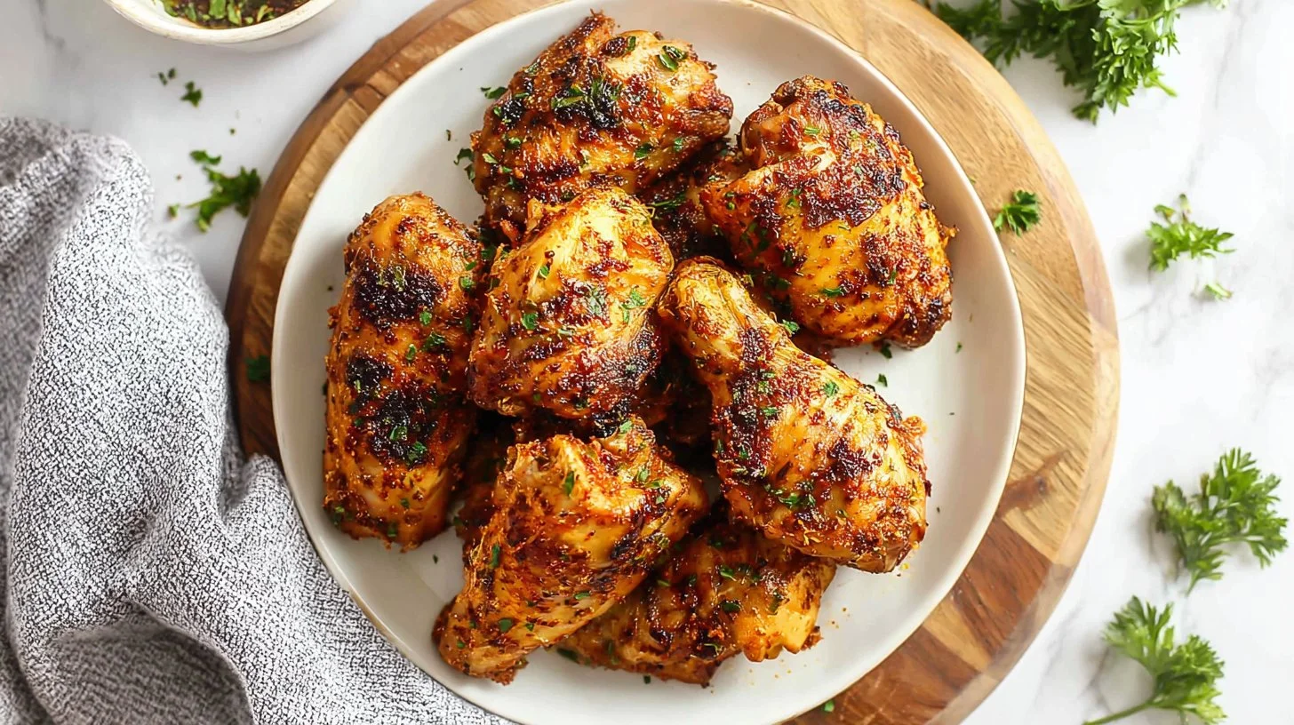 Juicy Oven Baked Skinless Chicken Thighs for an Easy Family Dinner