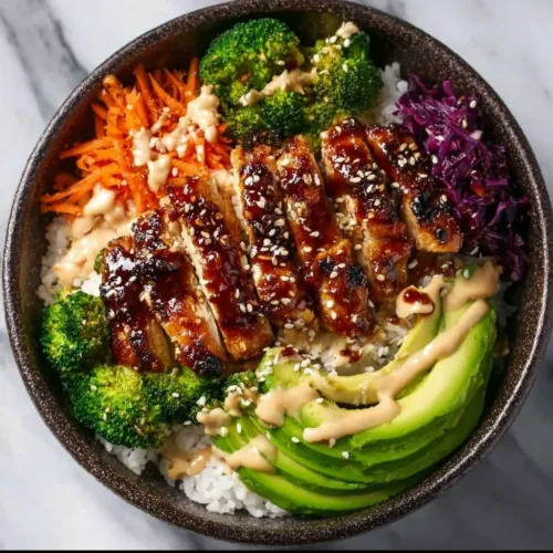 Thai coconut chicken skewers grilled and served on a plate