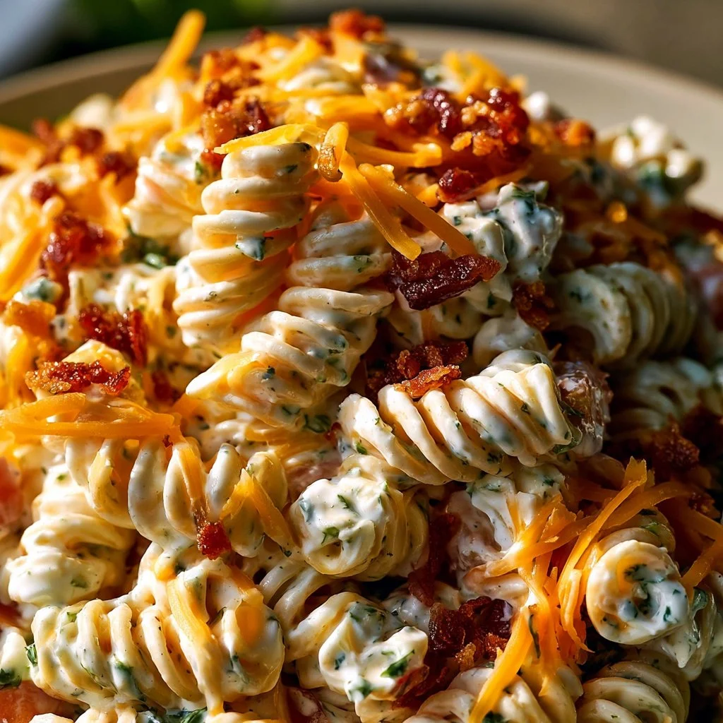 Bacon Ranch Pasta Salad