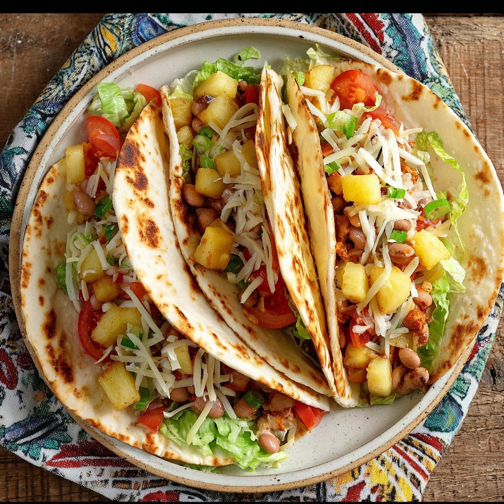 Pineapple Chicken Tacos