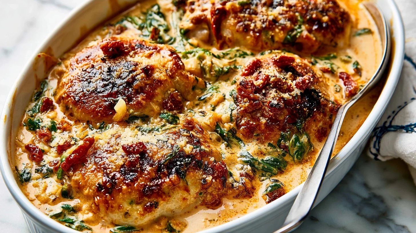 Creamy Baked Chicken Breasts Recipe