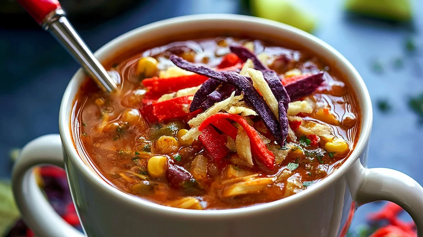 Dairy Free and Gluten Free Chicken Tortilla Soup