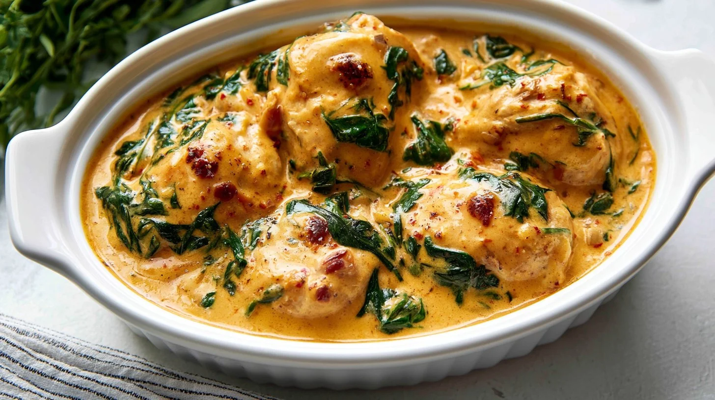 Creamy Tuscan Chicken Crockpot Recipe Everyone Loves