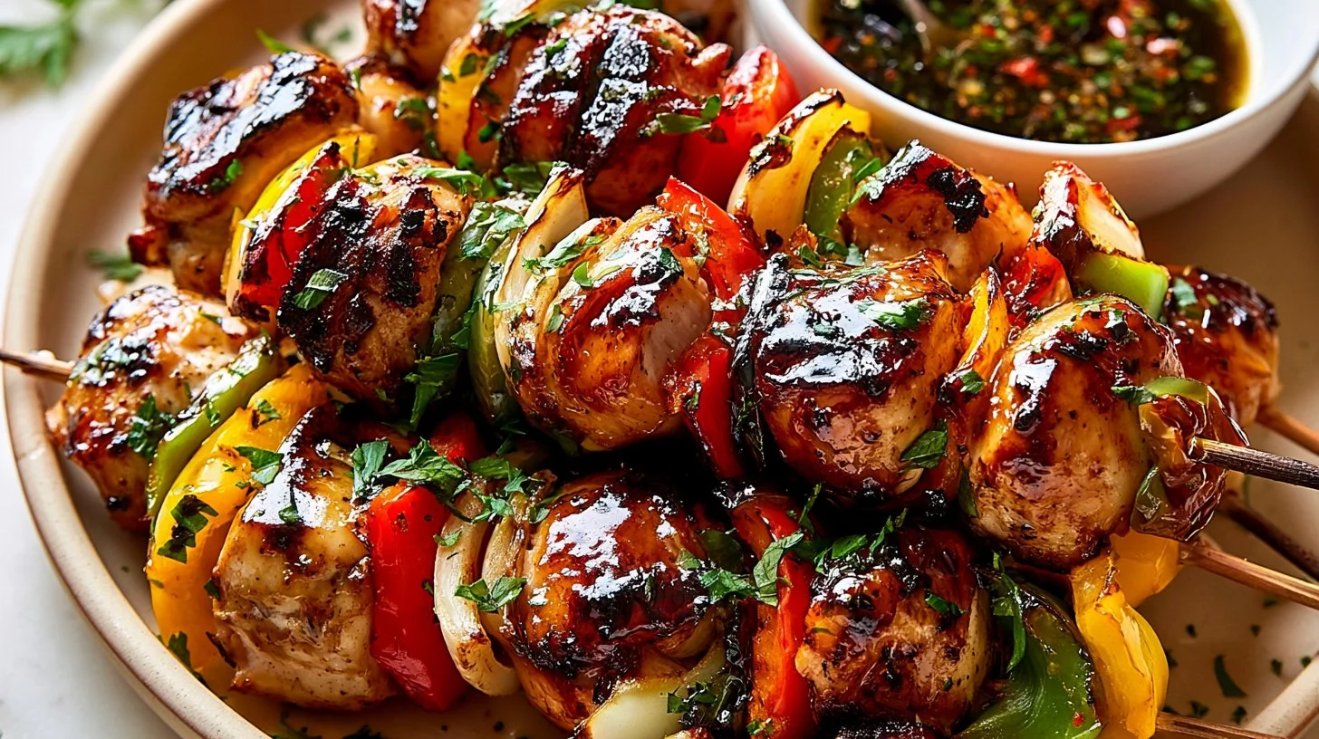 Easy Grilled Chicken Kabobs — Summer BBQ Perfection