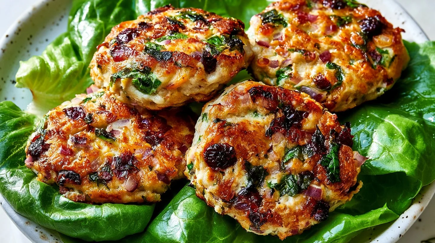 Healthy Greek Chicken Burgers