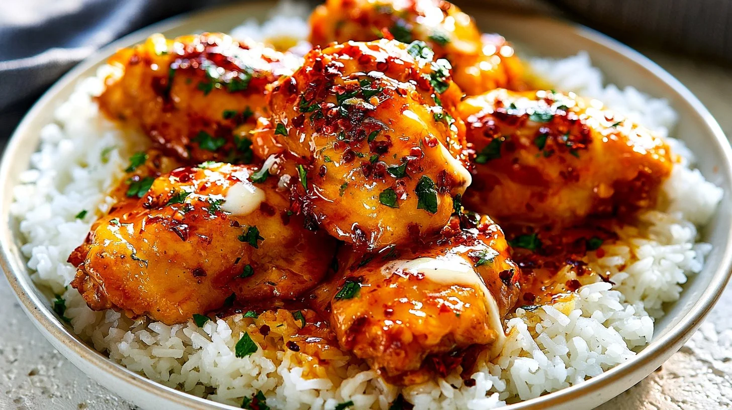 Honey Garlic Chicken Thighs