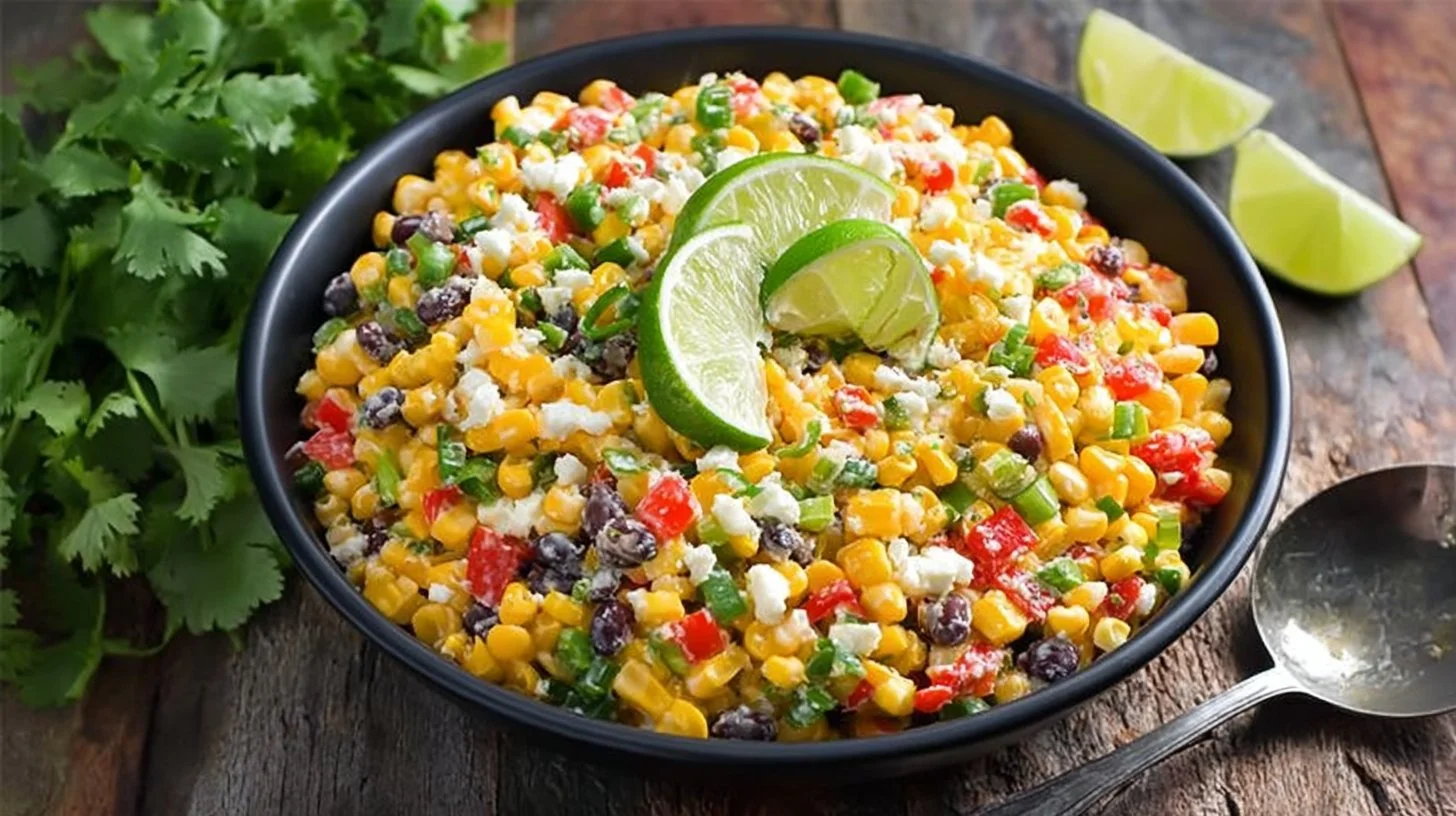 Street Corn Creamy Cucumber Chicken Salad