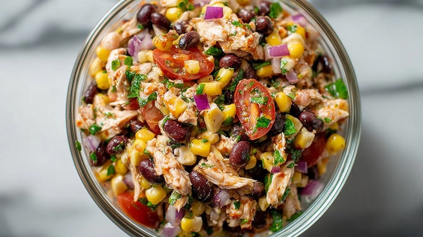 Zesty Southwest Chicken Salad Bowl for Quick Meals