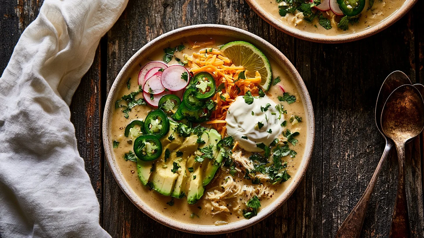 Cozy Gluten Free White Chicken Chili