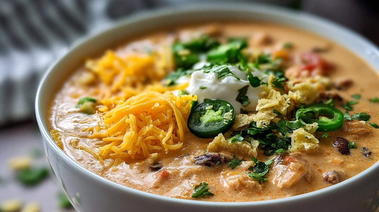 Creamy Chicken Tortilla Soup