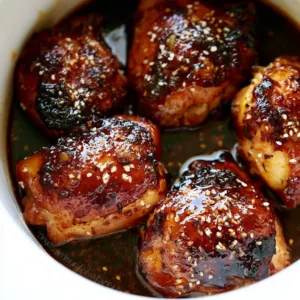 Crock Pot Honey Garlic Chicken dish with rice and vegetables