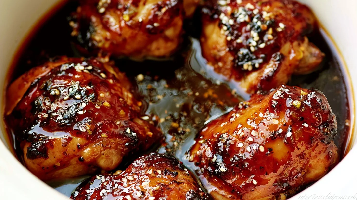 Crock Pot Honey Garlic Chicken Recipe