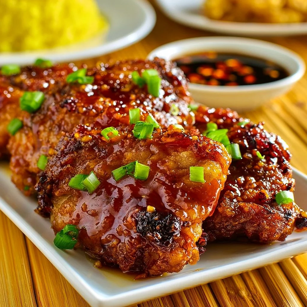 Double Crunch Honey Garlic Chicken Breasts
