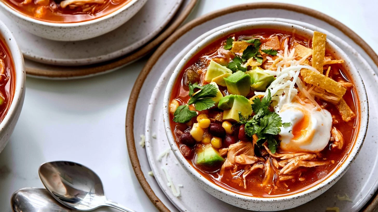 Easy Chicken Tortilla Soup