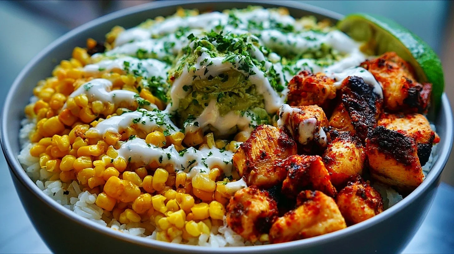 Easy High Protein Chicken Bowl for Family Dinners