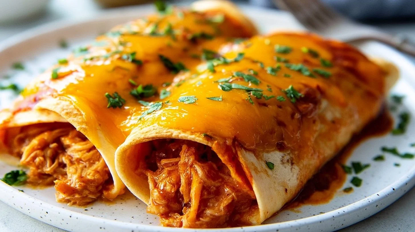 Easy Homemade Chicken Enchiladas
