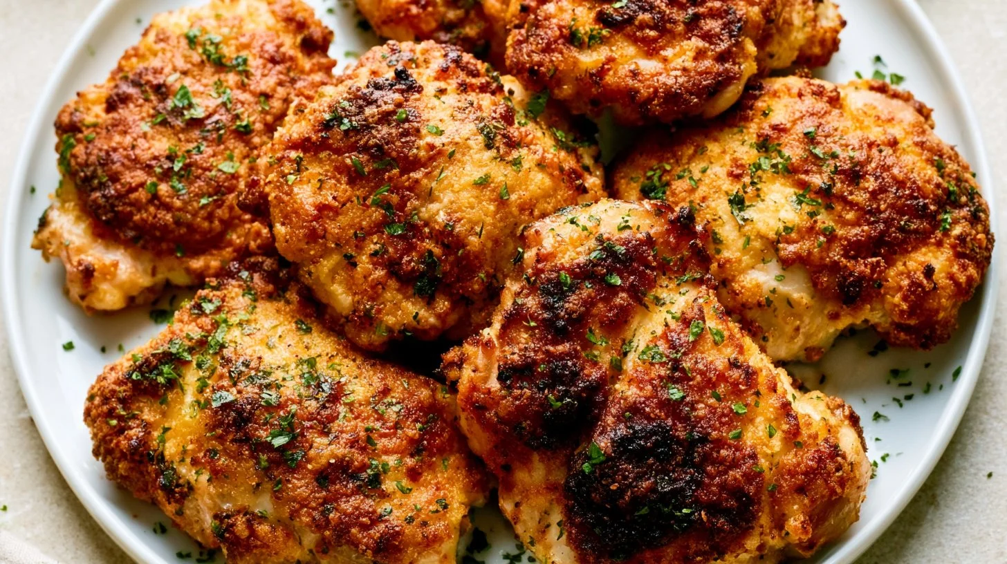 Juicy Baked Chicken Thighs