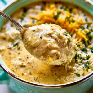 Bowl of Keto White Chicken Chili with toppings