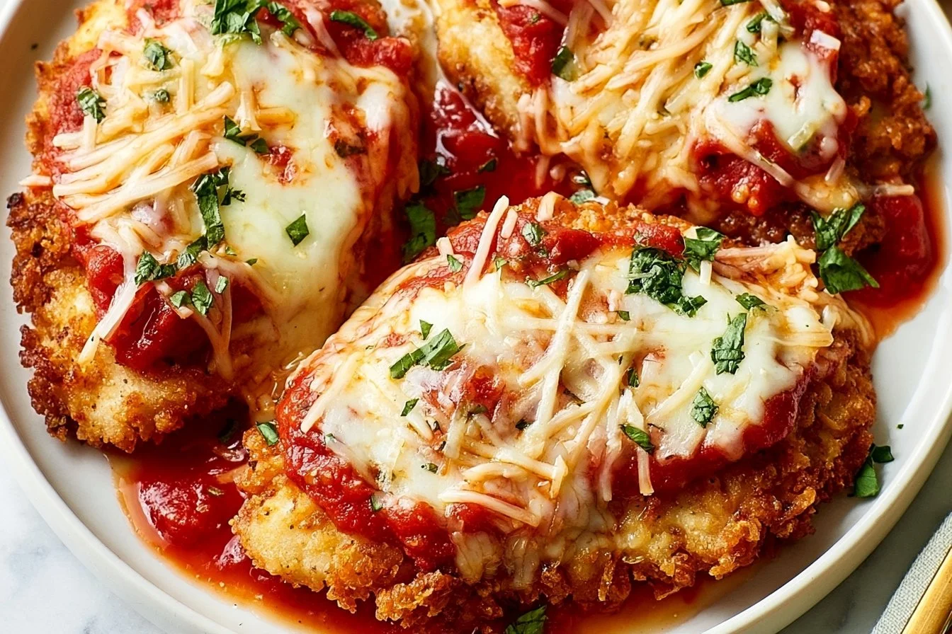 Air Fryer Chicken Parmesan Might Be The Best Way To Make The Iconic Dish
