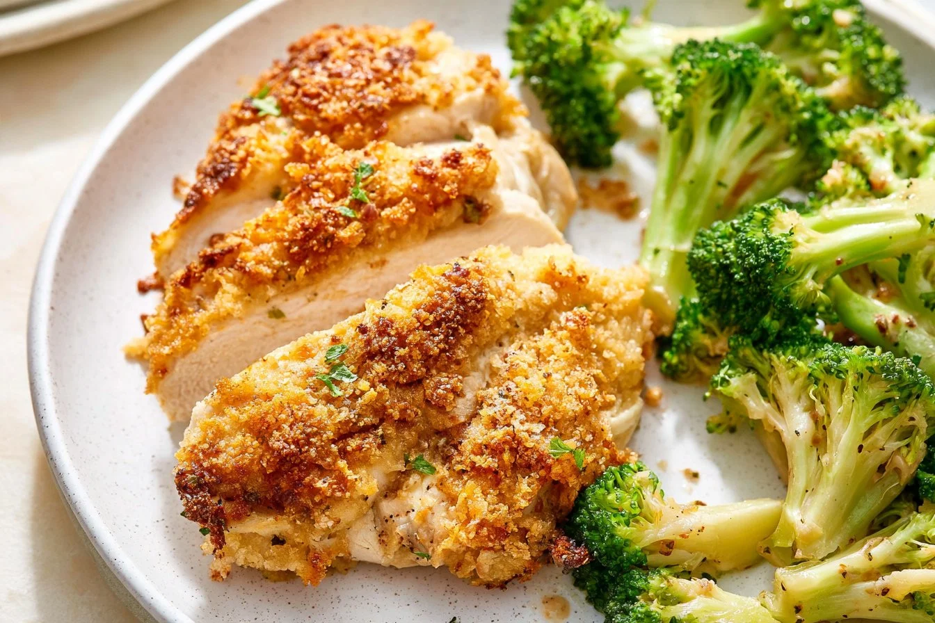 Copycat Longhorn Parmesan Crusted Chicken