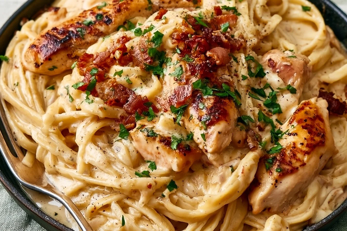 Creamy Chicken Alfredo - Fast Dinner Recipe