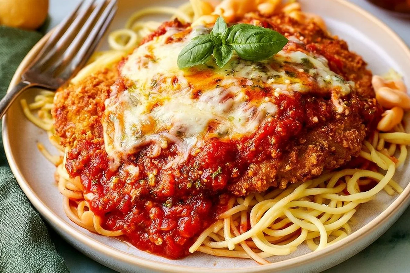 Easy Crispy Chicken Parmesan Recipe